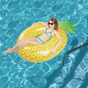 浮き輪 大きなパイナップル プール海フロート 可...の商品画像