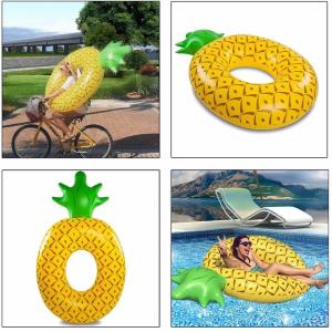 浮き輪 大きなパイナップル プール海フロート ...の詳細画像3