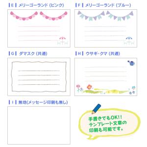内祝い 出産 報告 カード [20枚] 誕生 ...の詳細画像5