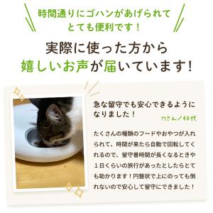 自動給餌器 自動 餌やり器 ウェットフード 猫...の詳細画像5
