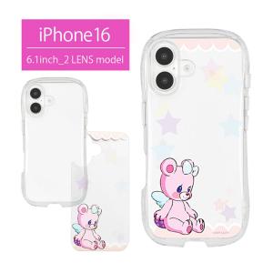 iPhone16  ケース アイカツ！ クリスタルクリア ソフト カバー TPU 透明 かわいい 携帯ケース スマホケース iPhone 16 アイフォン16 アイホン16 bak-02a｜monomode0629