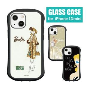 iPhone13 mini ケース バービー Barbie ガラス 携帯ケース スマホケース iPhone12mini アイフォン ケース bar-24