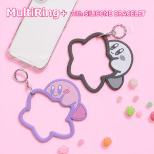 マルチリングプラス シリコンブレスレット 星のカービィ リングストラップ スマートフォンリング スマホ キャラクター マルチリング スマホグッズ bkby-21