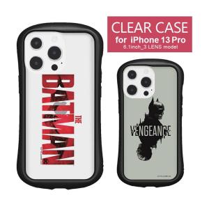 iPhone13 Pro ケース バットマン THE BATMAN クリア スマホケース アイフォン13 プロ バットマン btmm-03