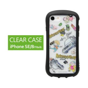 iPhone SE ケース 第2世代 第3世代 BACK TO THE FUTURE クリア iPhone8