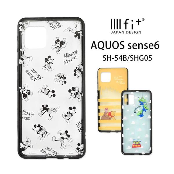 AQUOS sense6 ケース ディズニー、ディズニー・ピクサーキャラクター   IIIIfit ...