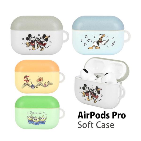 AirPods Pro ケース ソフト ディズニー クリア ピクサーキャラクター Air Pods ...