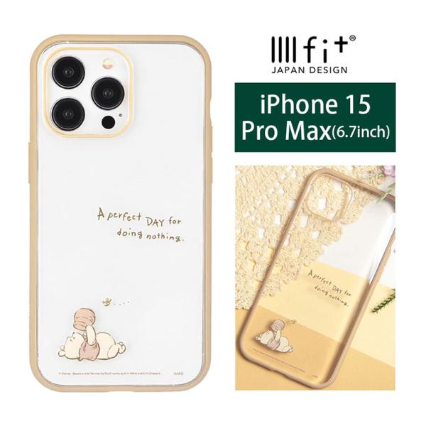 iPhone 15 Pro Max ケース ディズニー IIIIfit Clear スマホケース i...