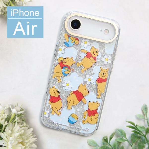 iPhone Air ケース ディズニーキャラクター Camera Frameクリアケース ソフトカ...