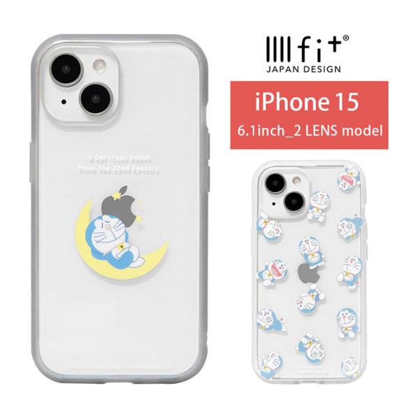 iPhone15 ケース ドラえもん IIIIfit Clear クリアケース iPhone15 ア...