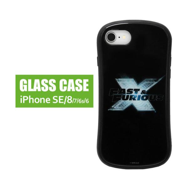 iPhone SE ケース 第3世代 第2世代 ワイルド・スピード ハイブリッドケース ガラス 携帯...