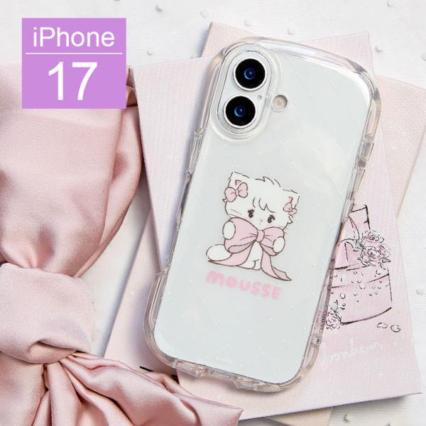 iPhone17 ケース Lil ala mode クリスタルクリアケース ソフトTPUカバー 透明...