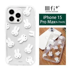 iPhone 15 Pro Max ケース ミッフィー IIIIfit Clear スマホケース iPhone15 ProMax アイフォン mf-444a｜monomode0629