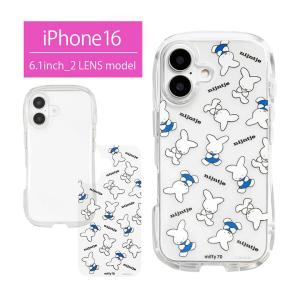 iPhone16 ケース ドラえもん クリスタルクリアケース ソフトカバー