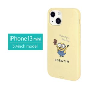 iPhone13 mini ケース ミニオンズ ソフト アイフォン13 ミニ iPhone12 mini ソフトケース TPU カバー minion mini-293a｜monomode0629