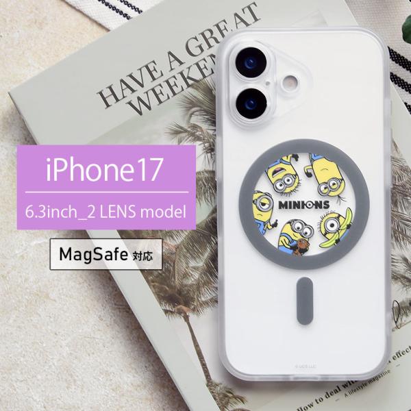 iPhone17 ケース 怪盗グルー ミニオンズ MagSafe対応 IIIIfit プランプフレー...