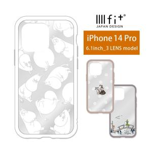 iPhone14Pro ケース ムーミン IIIIfit Clear クリア  iPhone14 Pro アイフォン14プロ アイホン14pro カバー mmn-117｜monomode0629