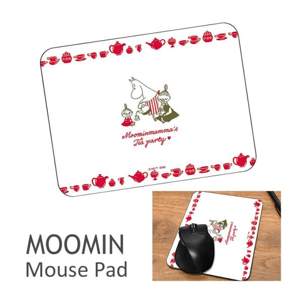 マウスパッド ムーミン Moomin mamma&apos;s Tea party  アニメ ハード mmn-...