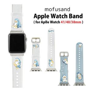 Apple Watch バンド 41mm 40mm 38mm  モフサンド mofusand 着せ替え ベルト アップルウォッチ 女性かわいい おしゃれ mofu-18｜monomode0629