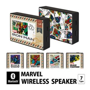 ワイヤレススピーカー Bluetooth ディズニー 100周年 マーベル MARVEL ワイヤレス...