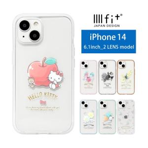 iPhone14 ケース サンリオキャラクターズ IIIIfit Clear クリアケース iPhone14 アイフォン14 カバー sang-254｜スマホケース雑貨モノモード2号店