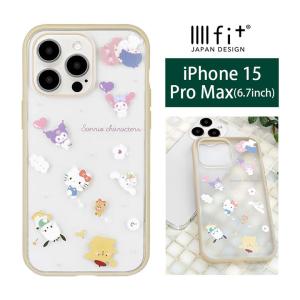 iPhone 15 Pro Max ケース サンリオ IIIIfit Clear スマホケース iPhone15 ProMax アイフォン sang-358mx｜monomode0629