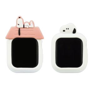 アップルウォッチ カバー シリコン スヌーピー...の詳細画像1