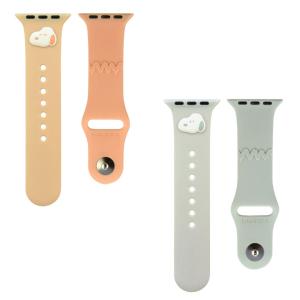 アップルウォッチ バンド シリコン スヌーピー...の詳細画像1