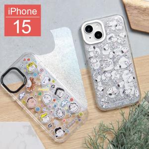iPhone15 ケース スヌーピー ピーナッツ Camera Frameクリアケース ソフトカバー インナーシート付き iPhone14 iPhone13 sngg-162