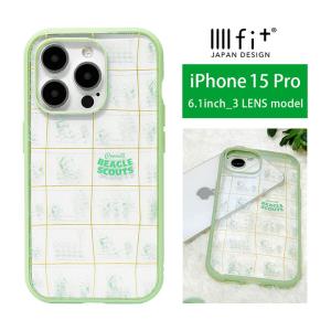 iPhone15Pro ケース クレヨンしんちゃん IIIIfit Clear クリアケース