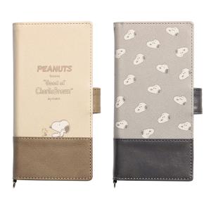 多機種対応スマホケース 手帳型 Lサイズ スヌ...の詳細画像1