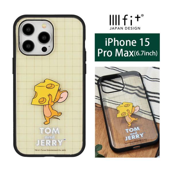 iPhone 15 Pro Max ケース トムとジェリー IIIIfit Clear クリア スマ...