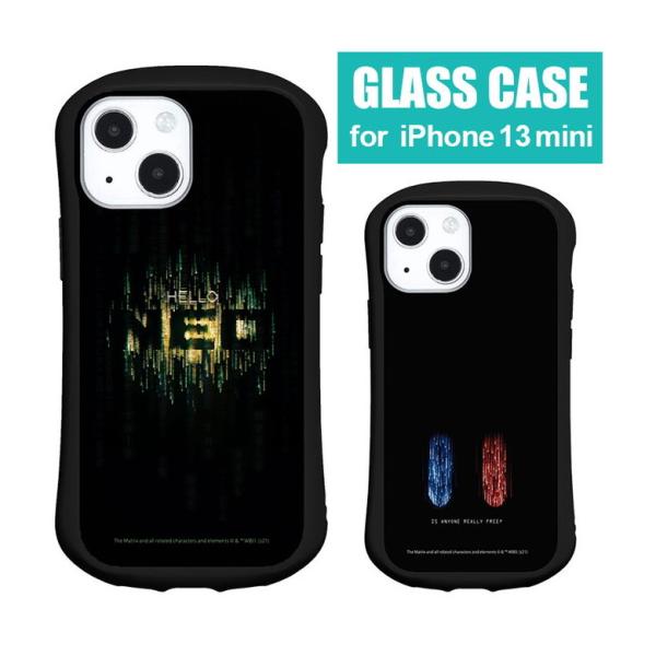 iPhone13 mini ケース ガラス マトリックス レザレクションズ 携帯ケース スマホケース...