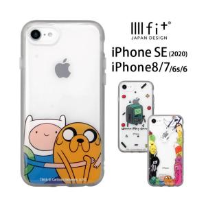 iPhone se ケース 第2世代 アドベンチャータイム IIIIfit clear iPhone SE2 iPhone8 iPhone7 iPhoneSE2 アイフォン ハイブリッド クリア adt-26｜monomode
