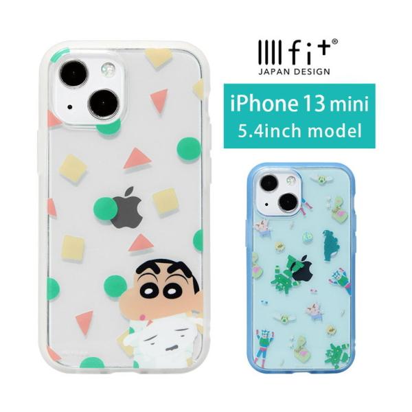 iPhone13 mini ケース クレヨンしんちゃん IIIIfit Clear クリア iPho...