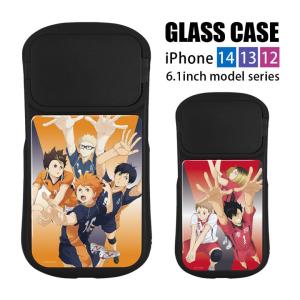 スマホケース iPhone14 ケース iPhone13 ケース iPhone12 ケース ハイキュー!! ハイブリッドガラスケース スマホカバー iphoneカバー｜monomode