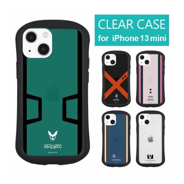 iPhone13 mini ケース 僕のヒーローアカデミア クリア iPhone12 mini アイ...