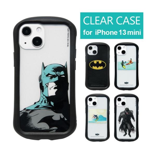 iPhone13 mini ケース クリア バットマン BATMAN iPhone 12mini i...