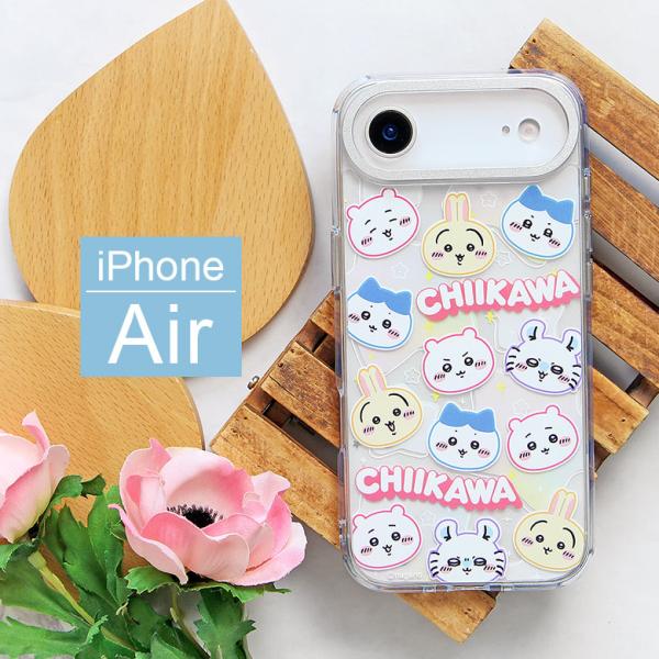 iPhone Air ケース ちいかわ Camera Frameクリアケース ソフトカバー インナー...