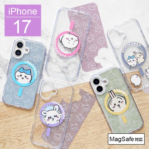 iPhone17 ケース ちいかわ MagSafe対応 Camera Frame クリアケース イン...