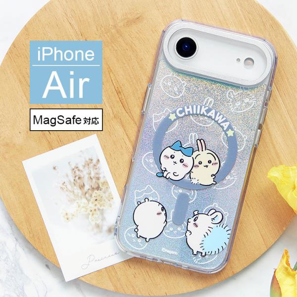 iPhone Air ケース ちいかわ MagSafe対応 Camera Frame クリアケース ...