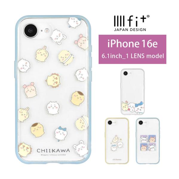 iPhone16e ケース ちいかわ IIIIfit Clear iPhone16 e アイフォン1...
