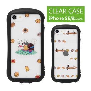 iPhone SE ケース 第3世代 第2世代 リサとガスパール iPhone8 クリア