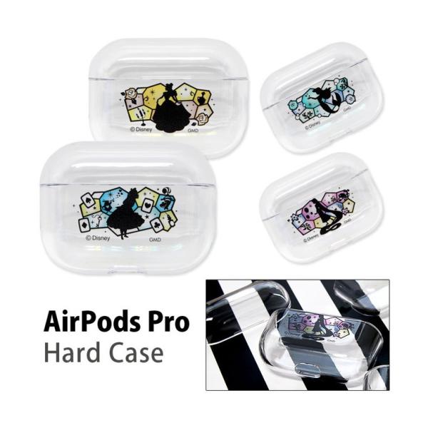 AirPods Pro ケース ディズニー プリンセス ハード クリア Air Pods Pro エ...