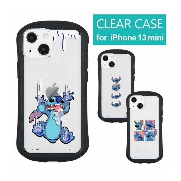 iPhone13 mini ケース ディズニー スティッチ クリア iPhone12 mini iP...
