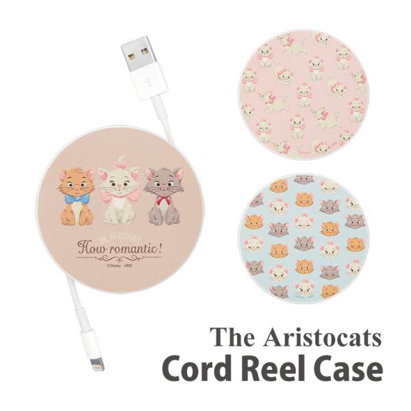 コードリールケース ディズニーキャラクター ケーブルホルダー 巻き取り式 dng-135