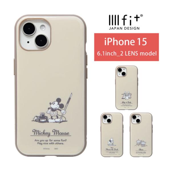 iPhone15 ケース ディズニー iiifit 携帯ケース アイフォン15 iphoneケース ...