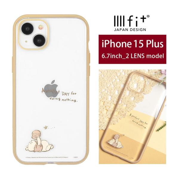 iPhone15Plus ケース ディズニー IIIIfit Clear iPhone15 plus...