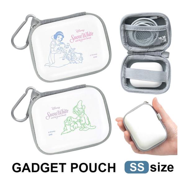 ガジェットポーチ SS  ディズニーキャラクター ミニポーチ カラビナ ハード キャラクター グッズ...
