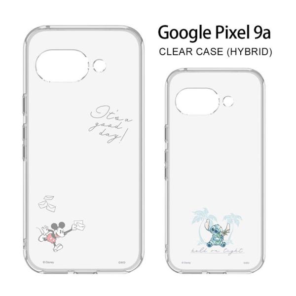Google pixel 9a ケース クリア ディズニーキャラクター カバー スマホケース 保護ケ...